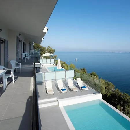 Exquisite Corfu Retreat 3 Bedrooms Thea Panoramic Sea Views Villa *