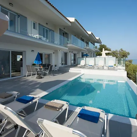 Exquisite Corfu Retreat 3 Bedrooms Thea Panoramic Sea Views Private Pool Unforgettable Getaway Pyrgi (Corfu)