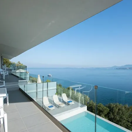 Exquisite Corfu Retreat 3 Bedrooms Thea Panoramic Sea Views Private Pool Unforgettable Getaway Pyrgi (Corfu)