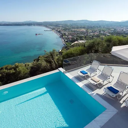 Villa Exquisite Corfu Retreat 3 Bedrooms Thea Panoramic Sea Views Pyrgi (Corfu)