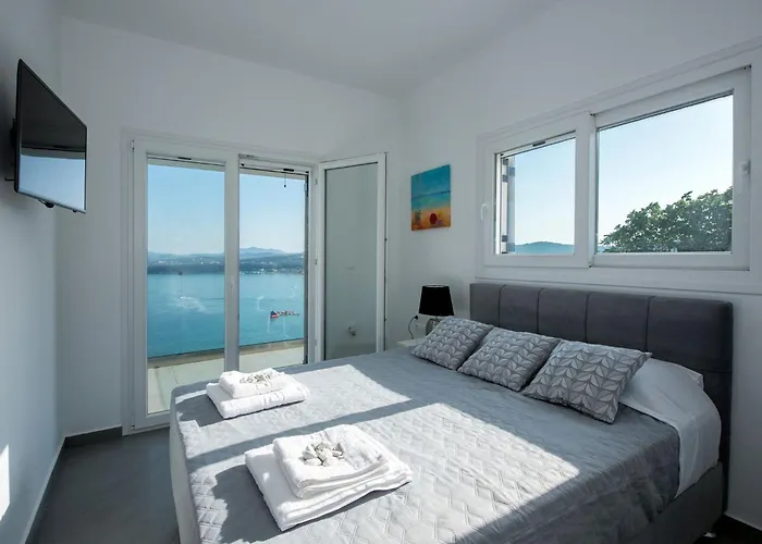 Exquisite Corfu Retreat 3 Bedrooms Thea Panoramic Sea Views *