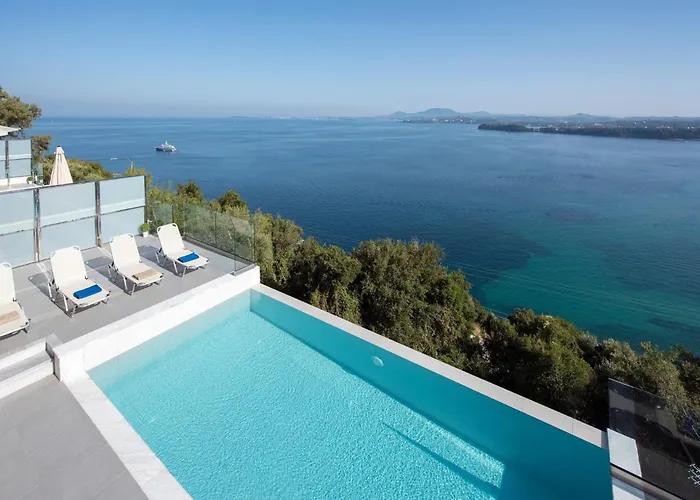 Exquisite Corfu Retreat 3 Bedrooms Thea Panoramic Sea Views * Pyrgi (Corfu)