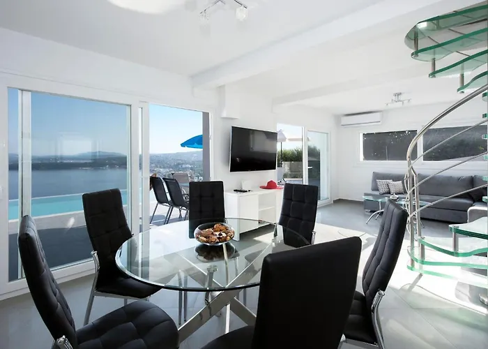 Vila Exquisite Corfu Retreat 3 Bedrooms Thea Panoramic Sea Views Pyrgi (Corfu)