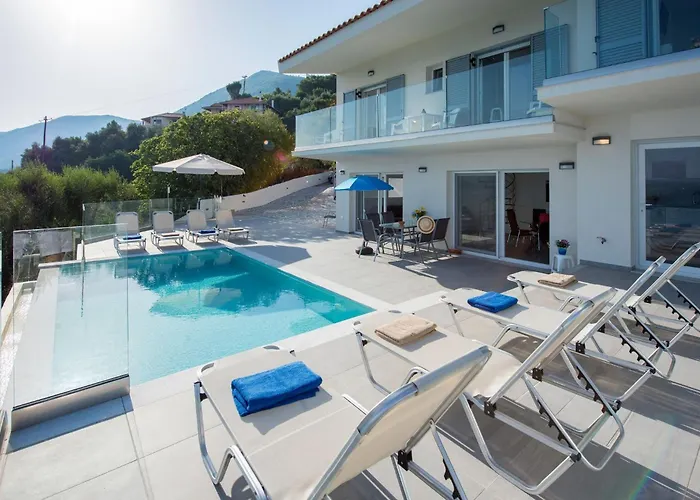 Exquisite Corfu Retreat 3 Bedrooms Thea Panoramic Sea Views * Pyrgi (Corfu)